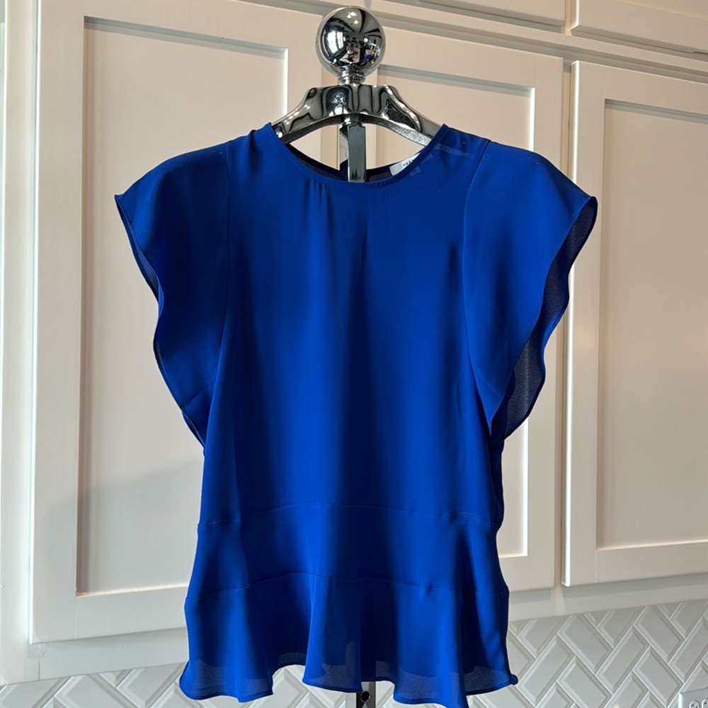 NWOT STELLA & DOT MAETTE COBALT BLUE TOP XS
